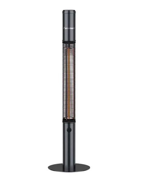 Infrared wall heater for bathroom